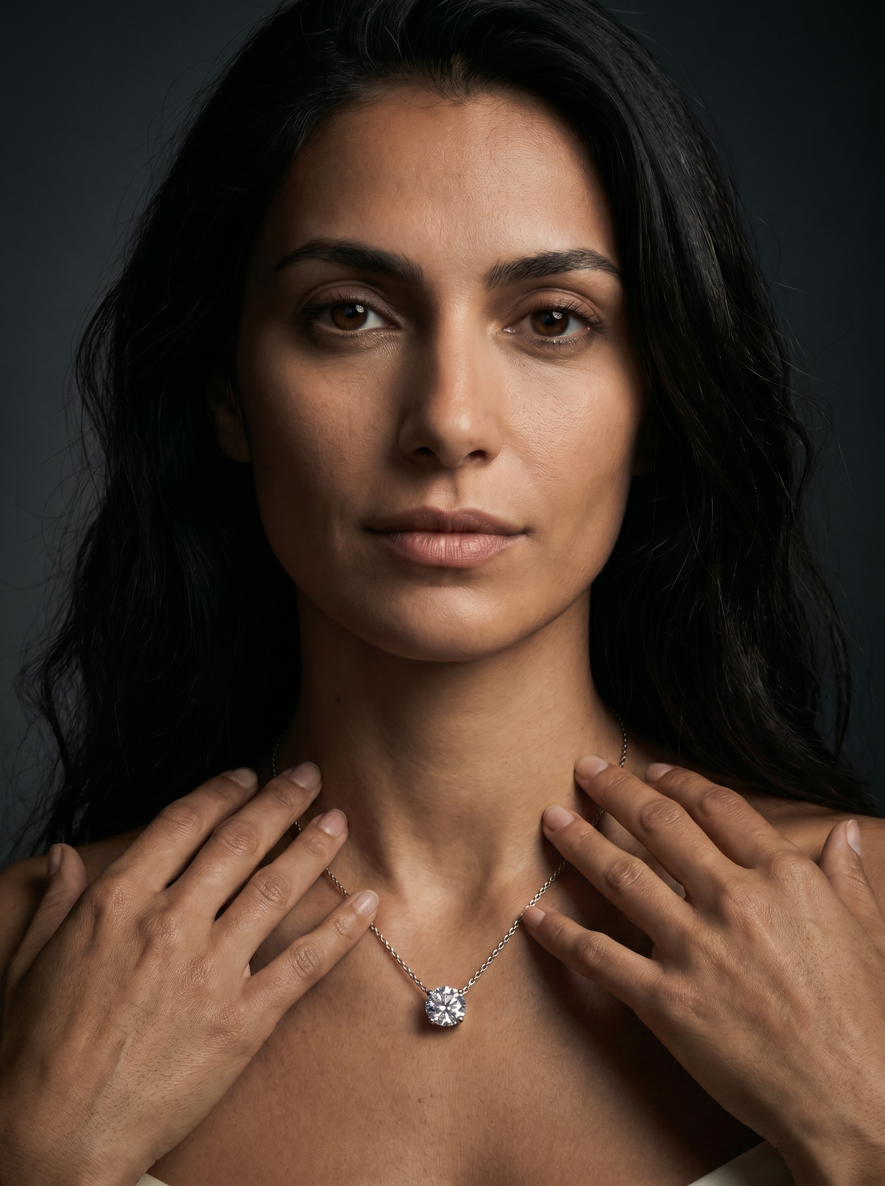 Moissanite Ketting
