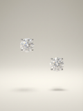 Moissanite stud oorbellen