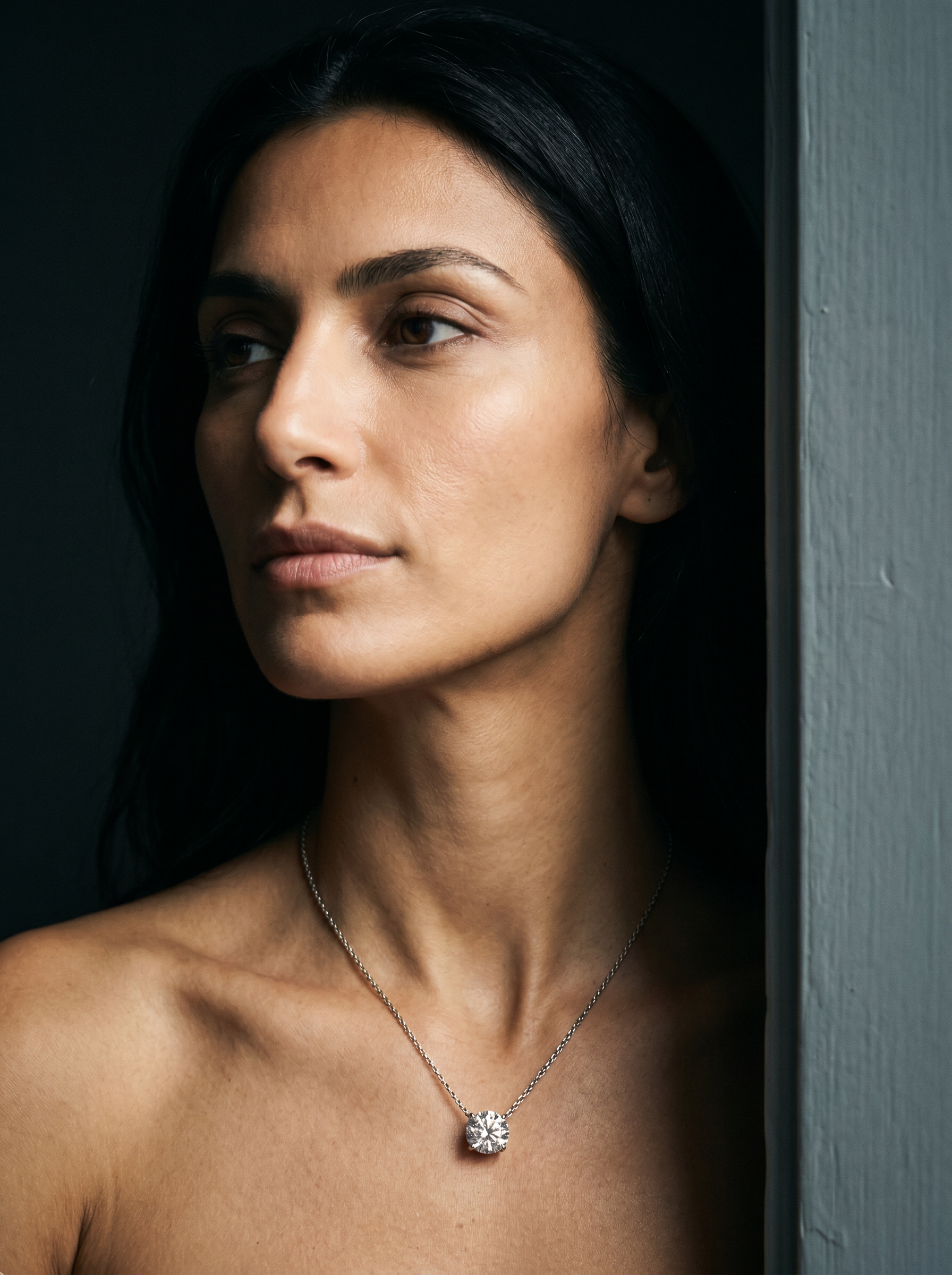 Moissanite Ketting