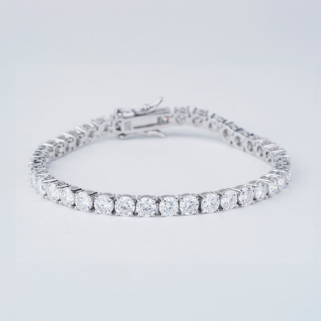 Klassieke Moissanite Tennisarmband