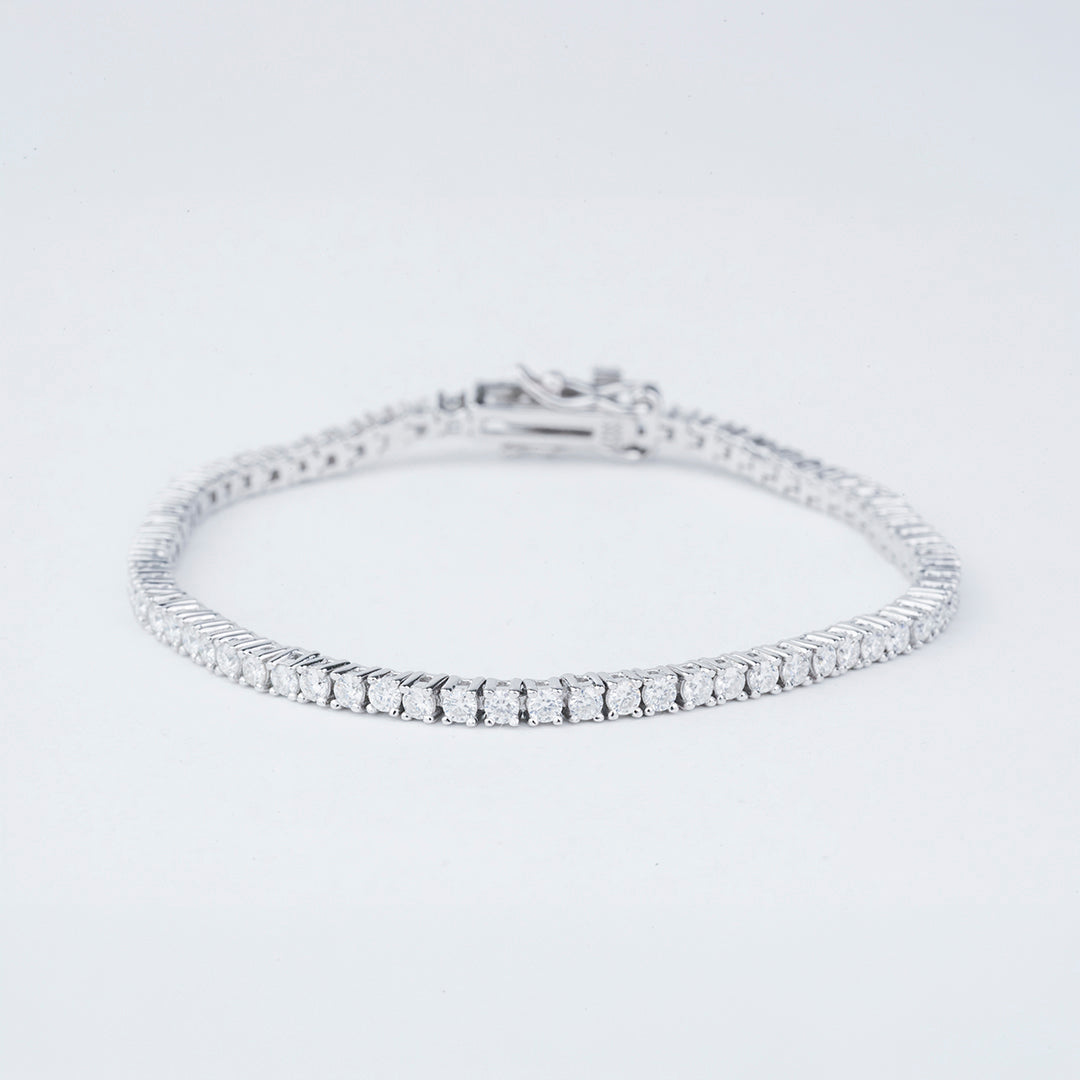 Klassieke Moissanite Tennisarmband
