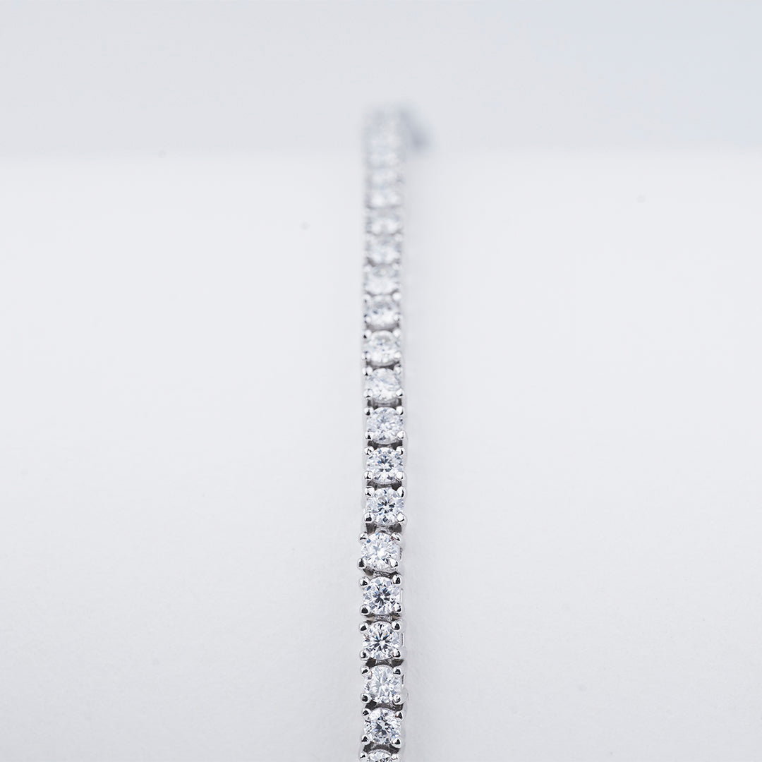 Klassieke Moissanite Tennisarmband