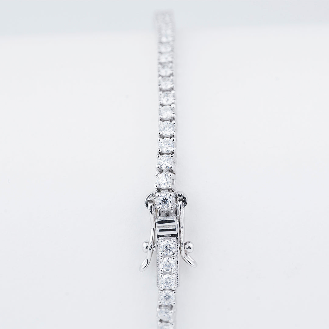 Klassieke Moissanite Tennisarmband