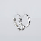 Moissanite Hoop Oorbellen