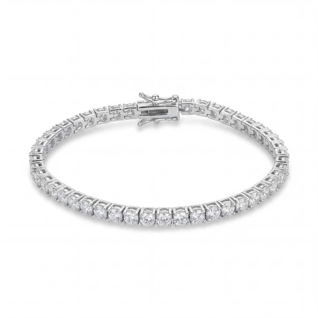 Klassieke Moissanite Tennisarmband