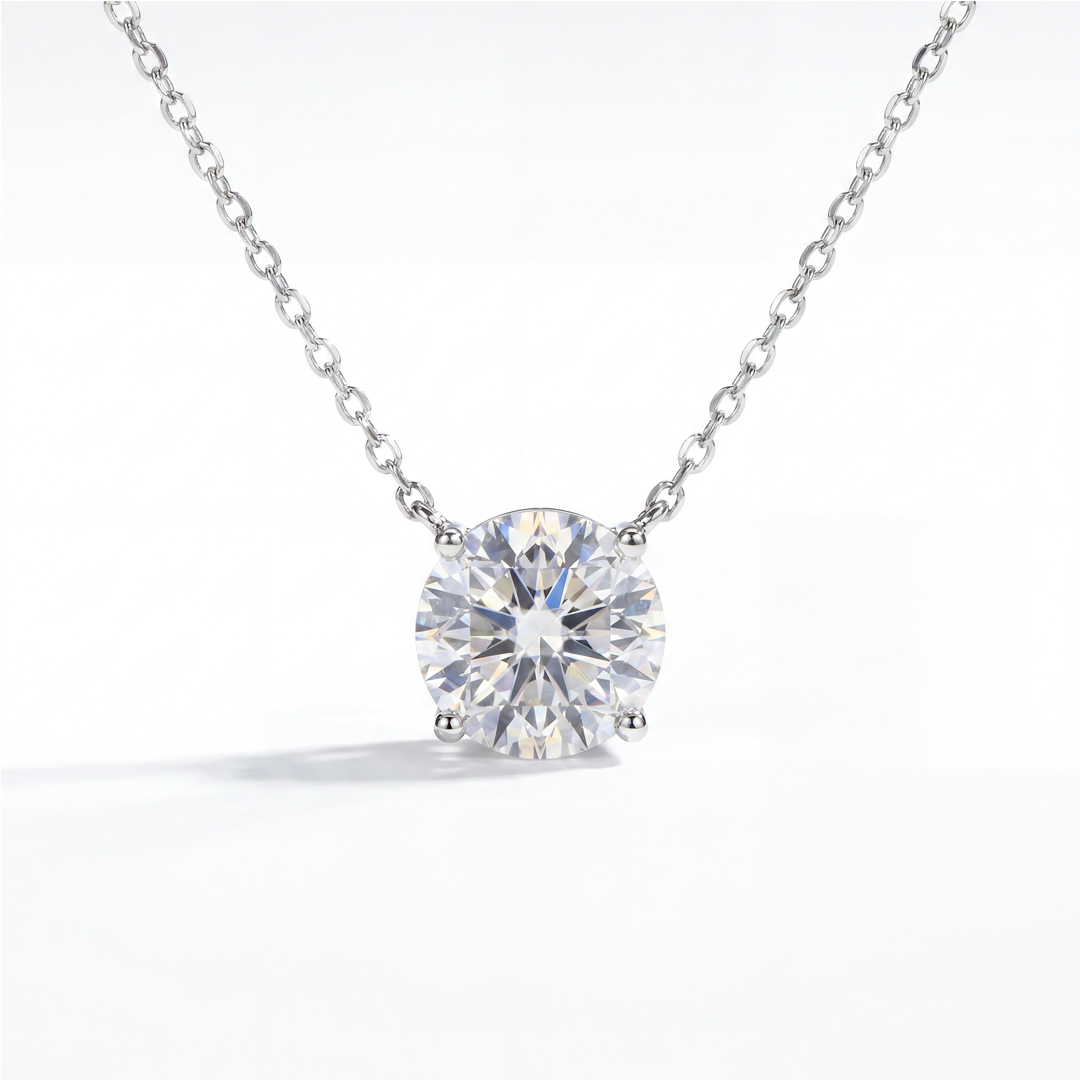 Moissanite Ketting