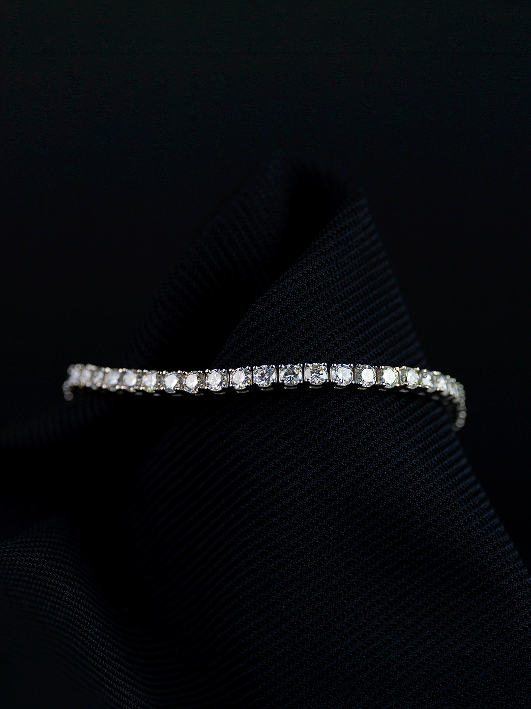 Moissanite Tennisarmband 925 Zilver | D-kleur VVS1