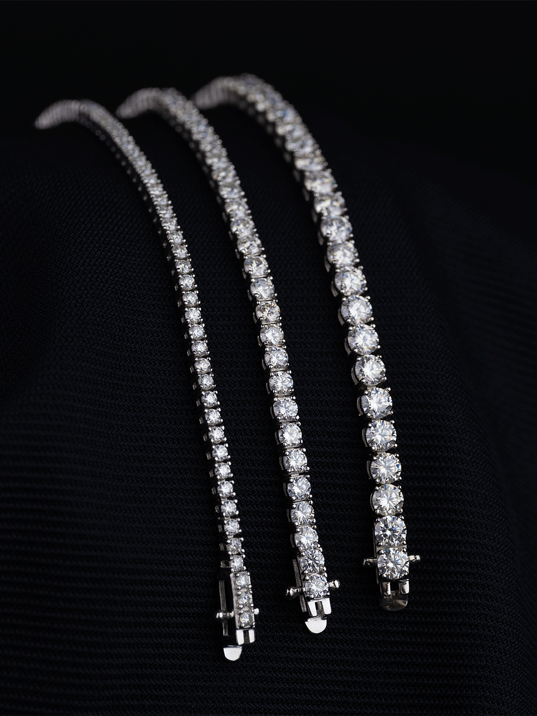 Moissanite Tennisarmband 925 Zilver | D-kleur VVS1