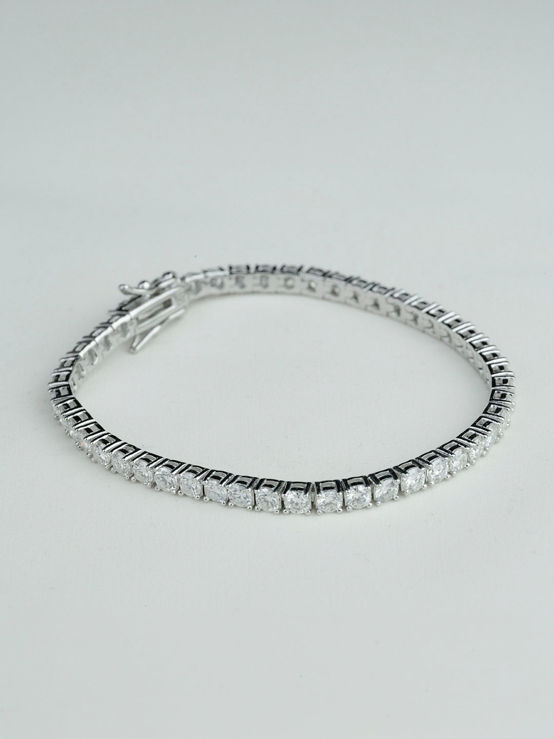 Moissanite Tennisarmband 925 Zilver | D-kleur VVS1